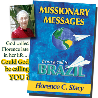 Florence Stacy with book cover